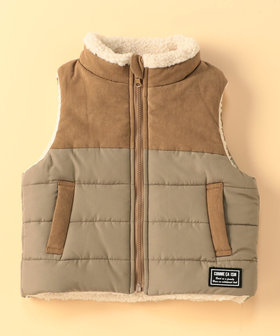 フィジークフレーム　中綿ブルゾン※Lサイズ デニム調×ナイロングログラン 中綿ブルゾン(ベビーサイズ)（23