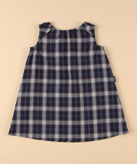 くしゅっとチェック 2wayワンピース(ベビーサイズ)