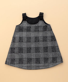 デニム調ジャージー ジャンパースカート(ベビーサイズ)（23-45OG01-204