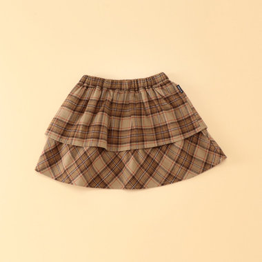 タータンチェックブルマ付きスカート(80・90サイズ)