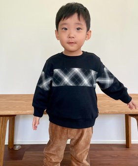 コムサイズム　100 M L トレーナー　スウェット　 親子コーデ　リンクコーデ コムサイズム 100 M L トレーナー スウェット 親子コーデ リンク