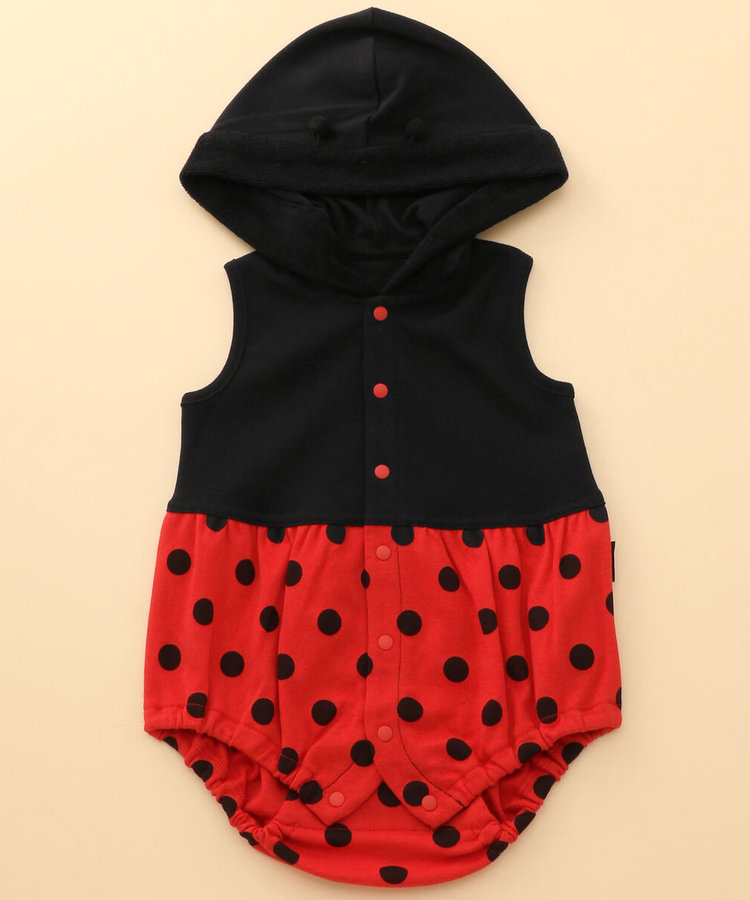 昆虫モチーフ　ロンパース(70・80cm)