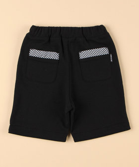 ギンガムチェック使い インレイハーフパンツ（23-46PK11-205