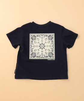 【FENDI】バンダナ プリント ポケット Tシャツ バンダナ柄プリント 半袖Tシャツ(ベビーサイズ)(23-49TG13-204