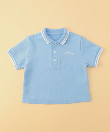 鹿の子ライン入り ポロシャツ(ベビーサイズ)