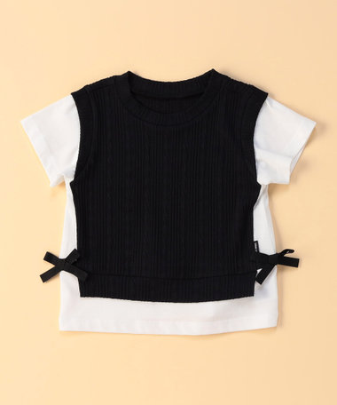 レイヤード半袖Tシャツ(ベビーサイズ)