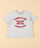 フロッキープリント Tシャツ(ベビーサイズ)