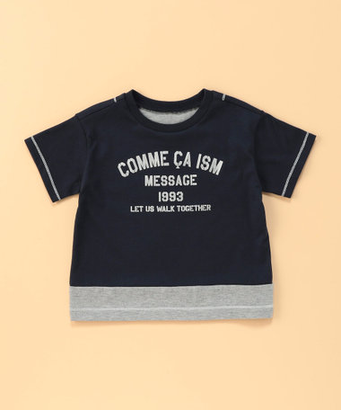 箔プリント 半袖Tシャツ(ベビーサイズ)