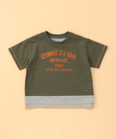 箔プリント 半袖Tシャツ(ベビーサイズ)