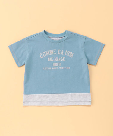 箔プリント 半袖Tシャツ(ベビーサイズ)