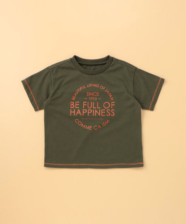 メッセージロゴ 半袖Tシャツ(ベビーサイズ)