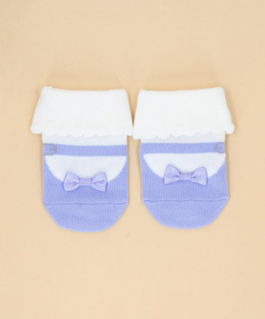 バレエシューズ柄 ソックス