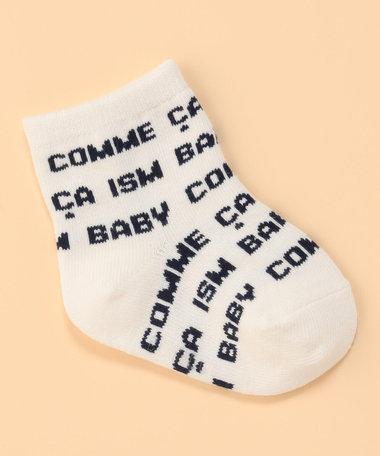 ロゴ総柄 ソックス