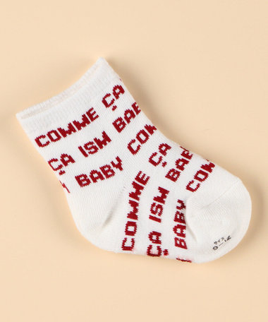 ロゴ総柄 ソックス