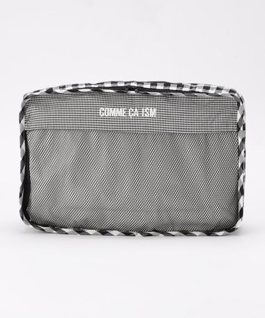 ギンガムチェック トラベルポーチ