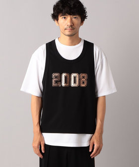 超安い フェイクレイヤード コッパ―プリントTシャツ（27-01TG06-204 バレエ