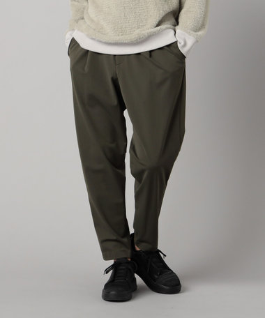 メリル裏起毛 テーパードイージーパンツ