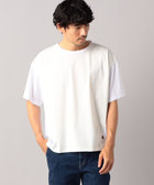 ワンポイントβロゴ 切り替えTシャツ