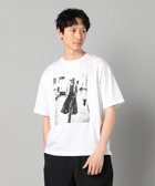 ウォーキングガールプリント Tシャツ