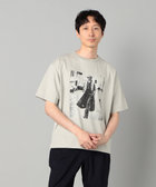 ウォーキングガールプリント Tシャツ