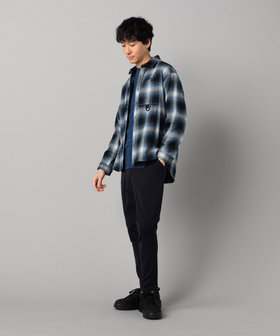 オンブレ―チェック柄 シャツ（27-57IM05-205）｜ベータメン（β MEN