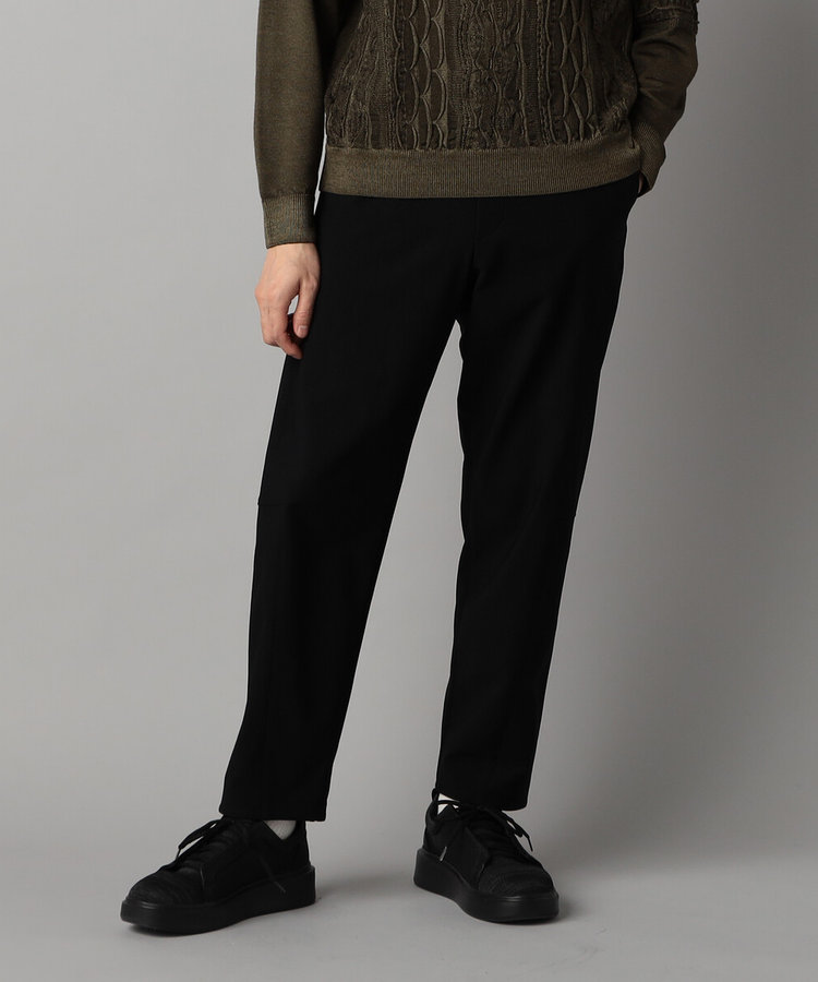 【裏起毛】ツイル テーパードパンツ