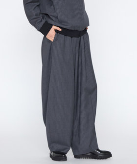 〔REDA〕片柄ストライプ バルーンパンツ
