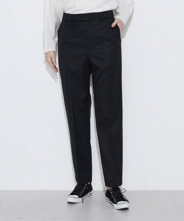 72ギャバ テーパードパンツ