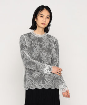 リバーレース ブラウス（28-03BK03-205）｜バジーレ28（BASILE28