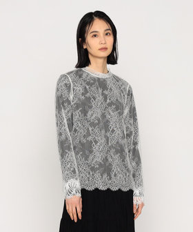 リバーレース ブラウス（28-03BK03-205）｜バジーレ28（BASILE28