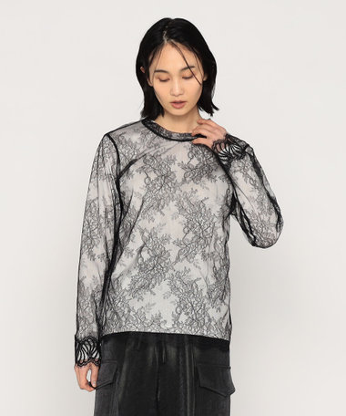 リバーレース ブラウス