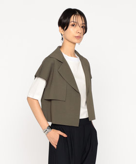 未使用　BASILE28 ロングジレ　フード　9号サイズ　スモークグレー バジーレ28 (BASILE28)公式通販｜ファイブフォックス オンライン