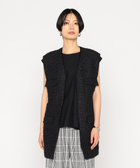 BLACK TWEED ジレ