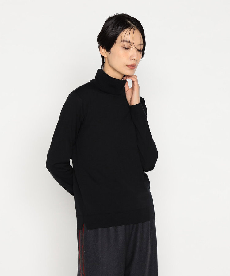 タートルネック プルオーバー