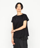 プレミアムスムース サイドフリンジ刺繍Tシャツ