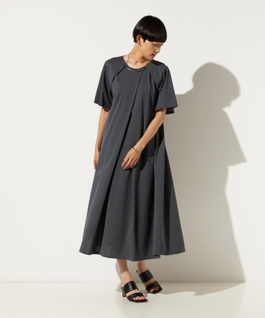 アルビニ強撚トリコット ドレス