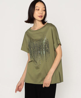 Ariolityスムース ナイアガラスパンコール刺繍Tシャツ（28-20TG06-204）｜BASILE28（バジーレ28）｜BASILE28（ バジーレ28）｜WOMEN（ウィメン）｜公式通販｜ファイブフォックス オンラインストア（FIVE FOXes ONLINE STORE）