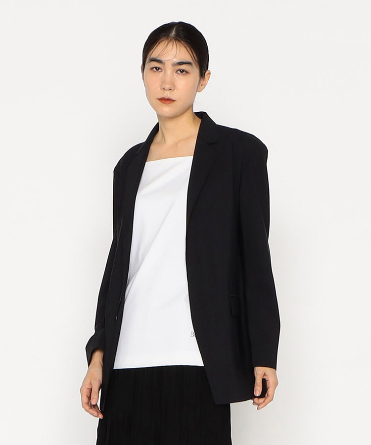 SHEER ジャケットブラック36サイズ ストレッチ】テーラードジャケット|レリアン プラスハウス | レリアン