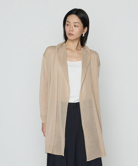 未使用　BASILE28 ロングジレ　フード　9号サイズ　スモークグレー 13_000000022893.jpg?1692756112