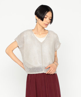 【YOKO ISHIBASHI】ボーダー天竺ニットプルオーバー YOKO ISHIBASHI】ボーダー天竺ニットプルオーバー | TOPS | 元町