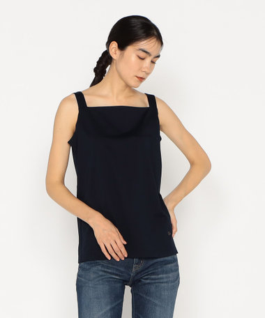 〔 +サイズ 〕 ナイロンプレーティング天竺 キャミソール