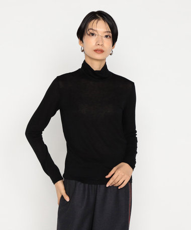 〔 +サイズ 〕 カシミヤシルクジャージー スキントップス