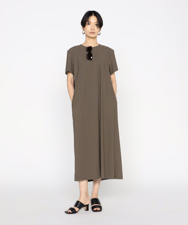 〔 +サイズ 〕 センシティブユーロジャージー ドレス