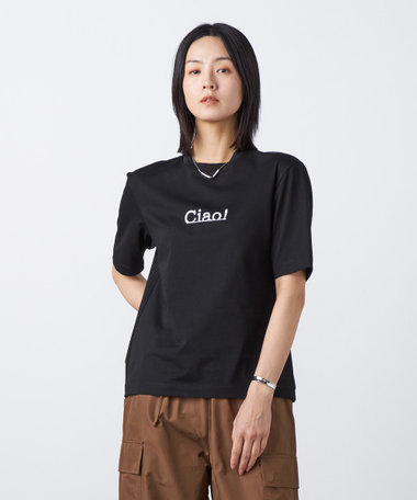 〔 +サイズ 〕 ドライフィール天竺 Ciao！Tシャツ