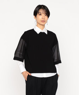 バジーレ28　大きいサイズ　七分丈ストレッチパンツ　ダークブラウン　サイズ15号 joker クロップドパンツ メンズ デニム 7分丈 ストレッチ