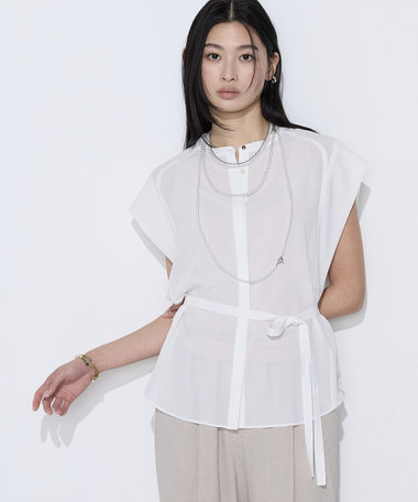 〔 TALLサイズ 〕 フィネスボイル ブラウス