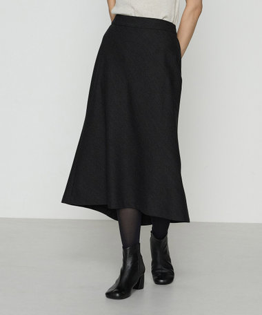 〔 TALLサイズ 〕 【セットアップ対応】トリアセウールフラノ スカート