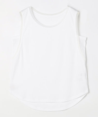 〔 TALLサイズ 〕 スビンコットンフライス タンクトップ