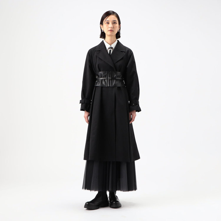 〔 TALLサイズ 〕 綿ナイロンツイル コート（34-27MG01-204）｜COMME CA TALL（コムサ トール）｜COMME  CA（コムサ）｜WOMEN（ウィメン）｜公式通販｜ファイブフォックス オンラインストア（FIVE FOXes ONLINE STORE）