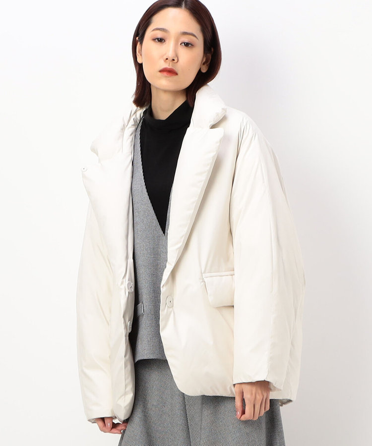 TALLサイズ 〕 ポリエステルタフタ ダウンジャケット（34-28UA02-202）｜COMME CA TALL（コムサ トール）｜COMME CA（ コムサ）｜WOMEN（ウィメン）｜公式通販｜【冬セール開催中】ファイブフォックス オンラインストア（FIVE FOXes ONLINE STORE）